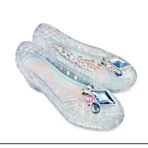 NEW Disney Store Cinderella Light-Up Costume Shoes 13/1